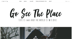 Desktop Screenshot of goseetheplace.com